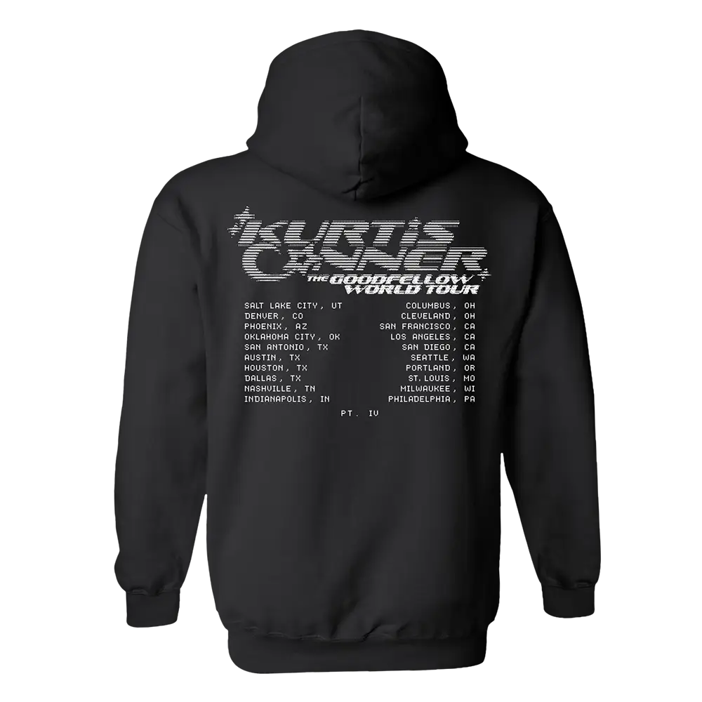 KC 2025 Fall Tour Black Hoodie