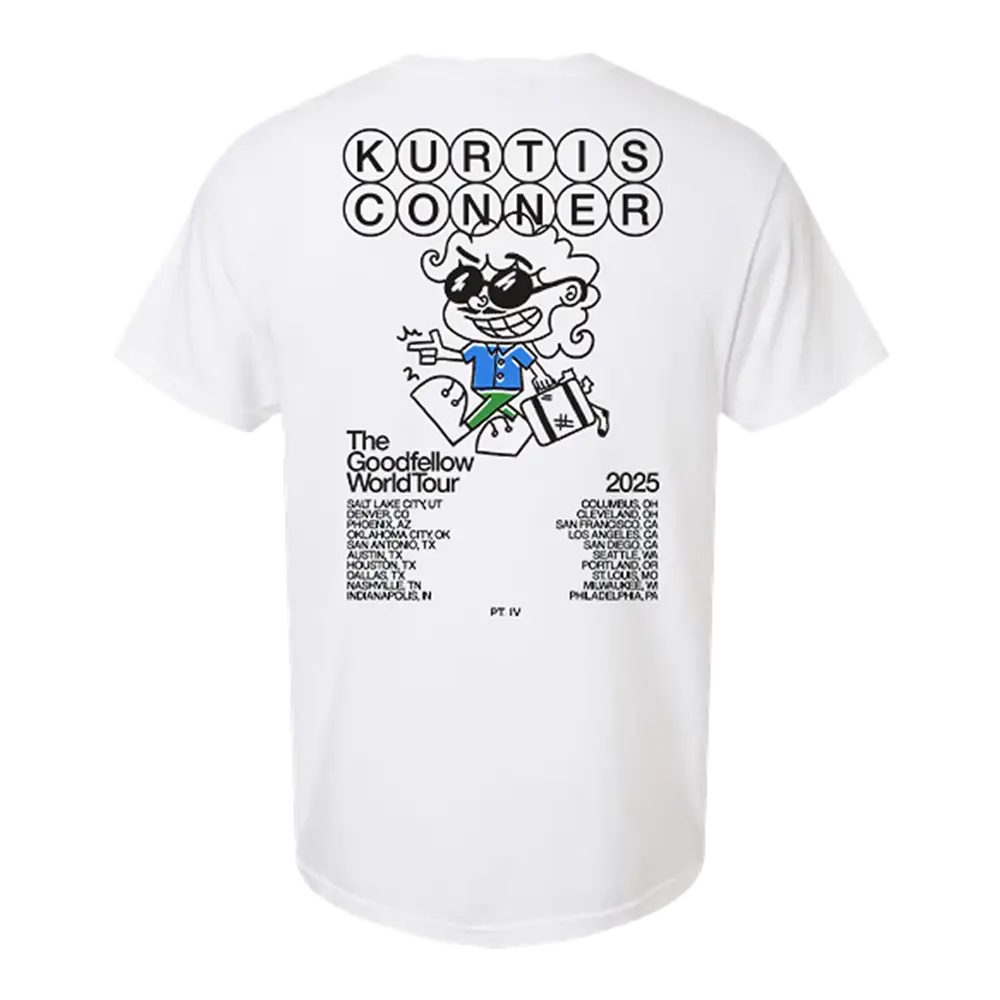 KC 2025 Fall Tour White Tee