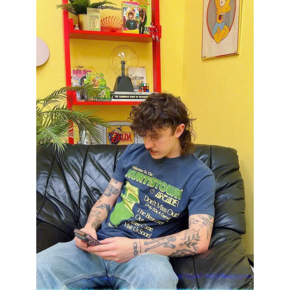 Kurtistown Arcade Navy Tee