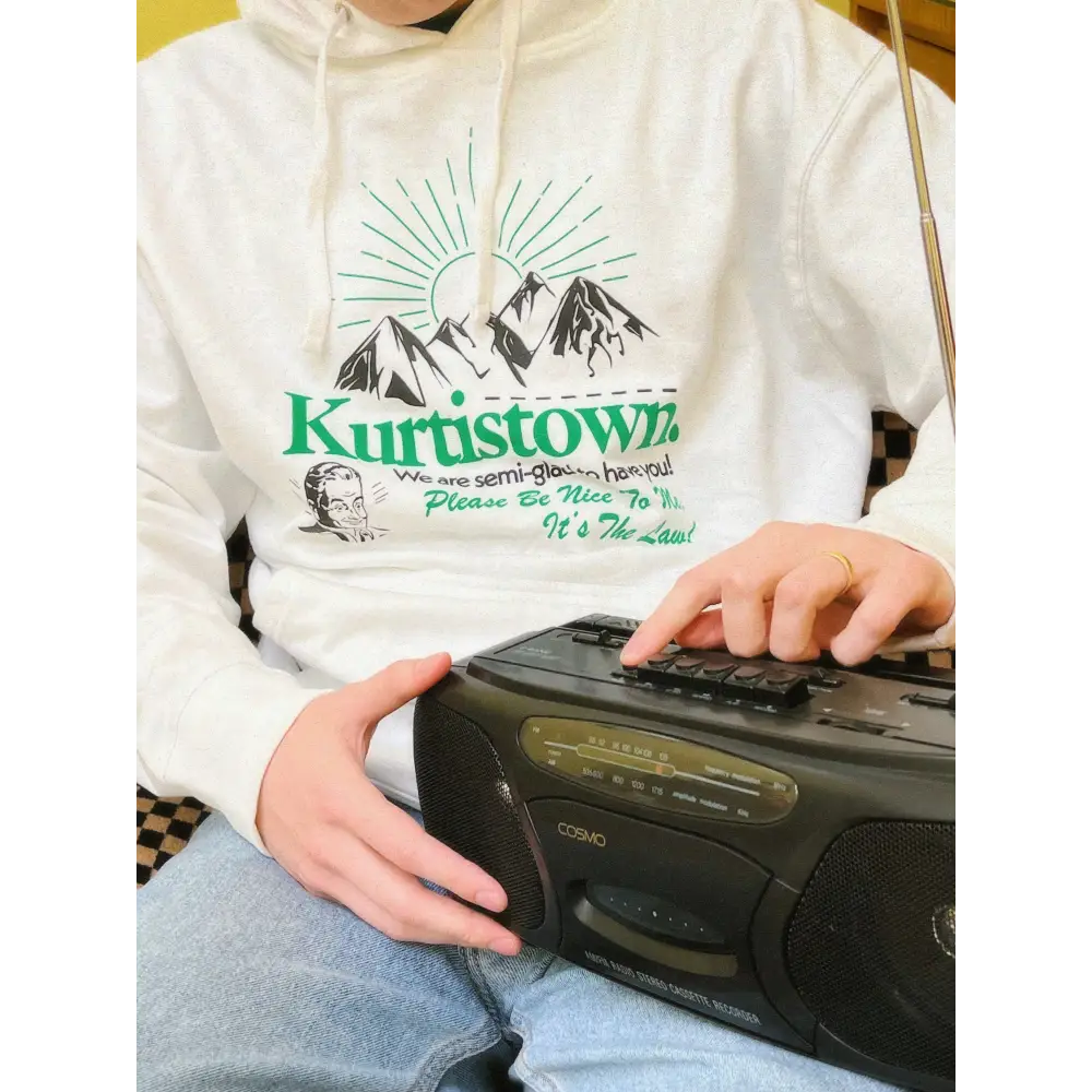 Kurtistown Semi-Glad White Hoodie
