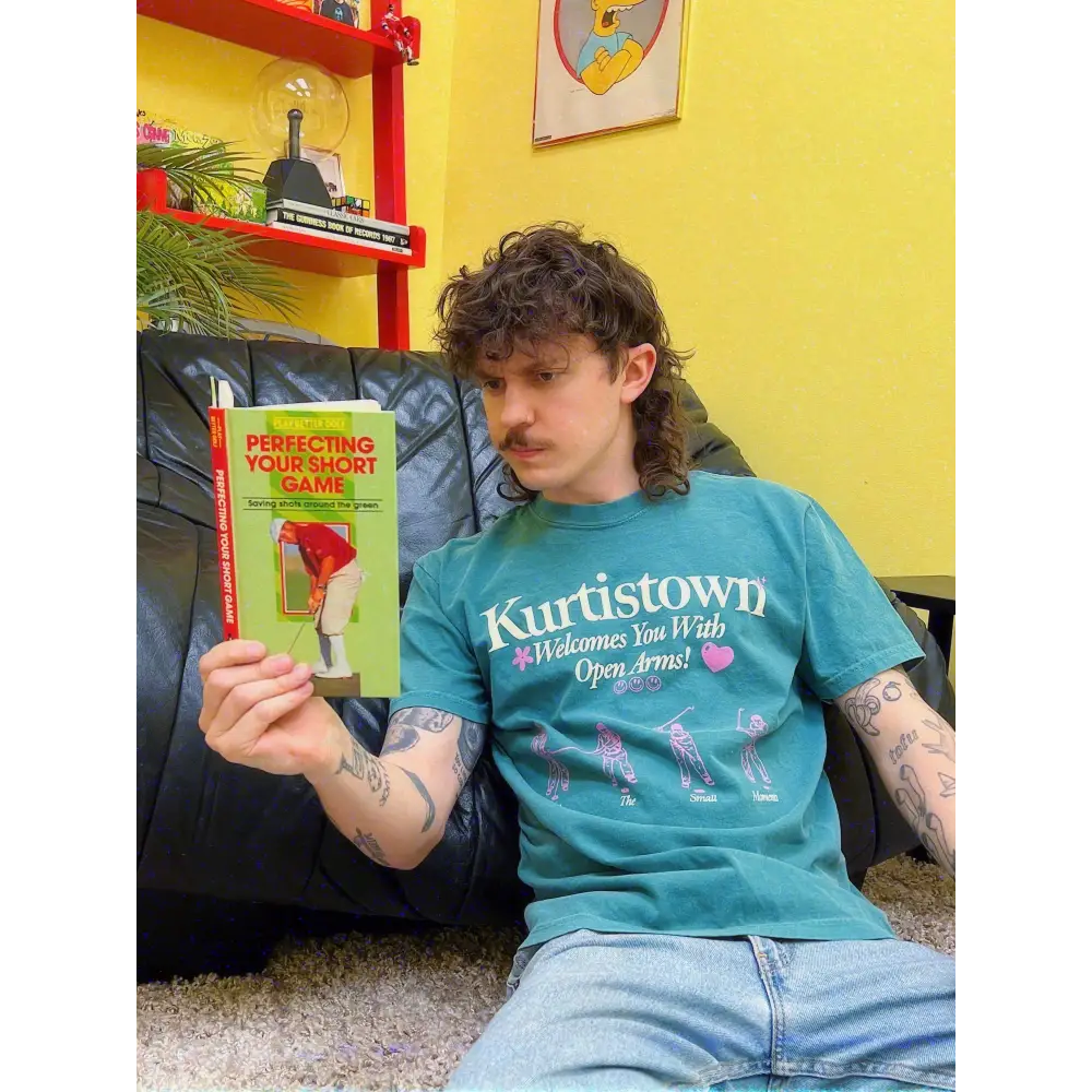 Kurtistown Welcomes You Green Tee