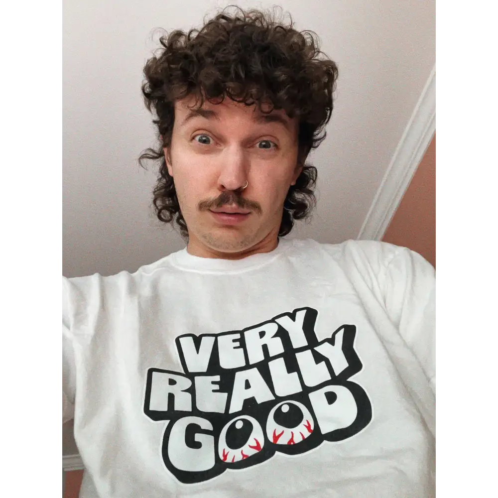 VRG Eyes White Tee