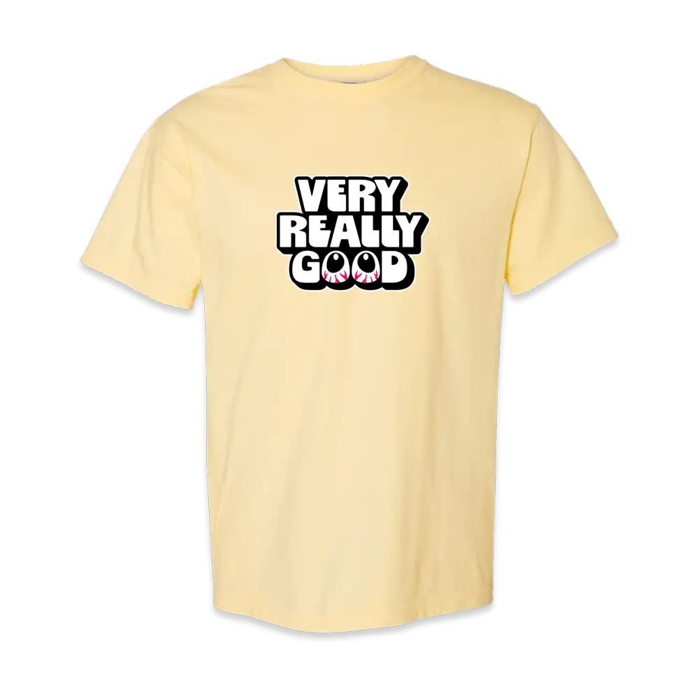 VRG Eyes Yellow Tee
