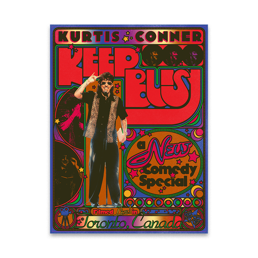 Keep Busy Comedy Special Signed Poster