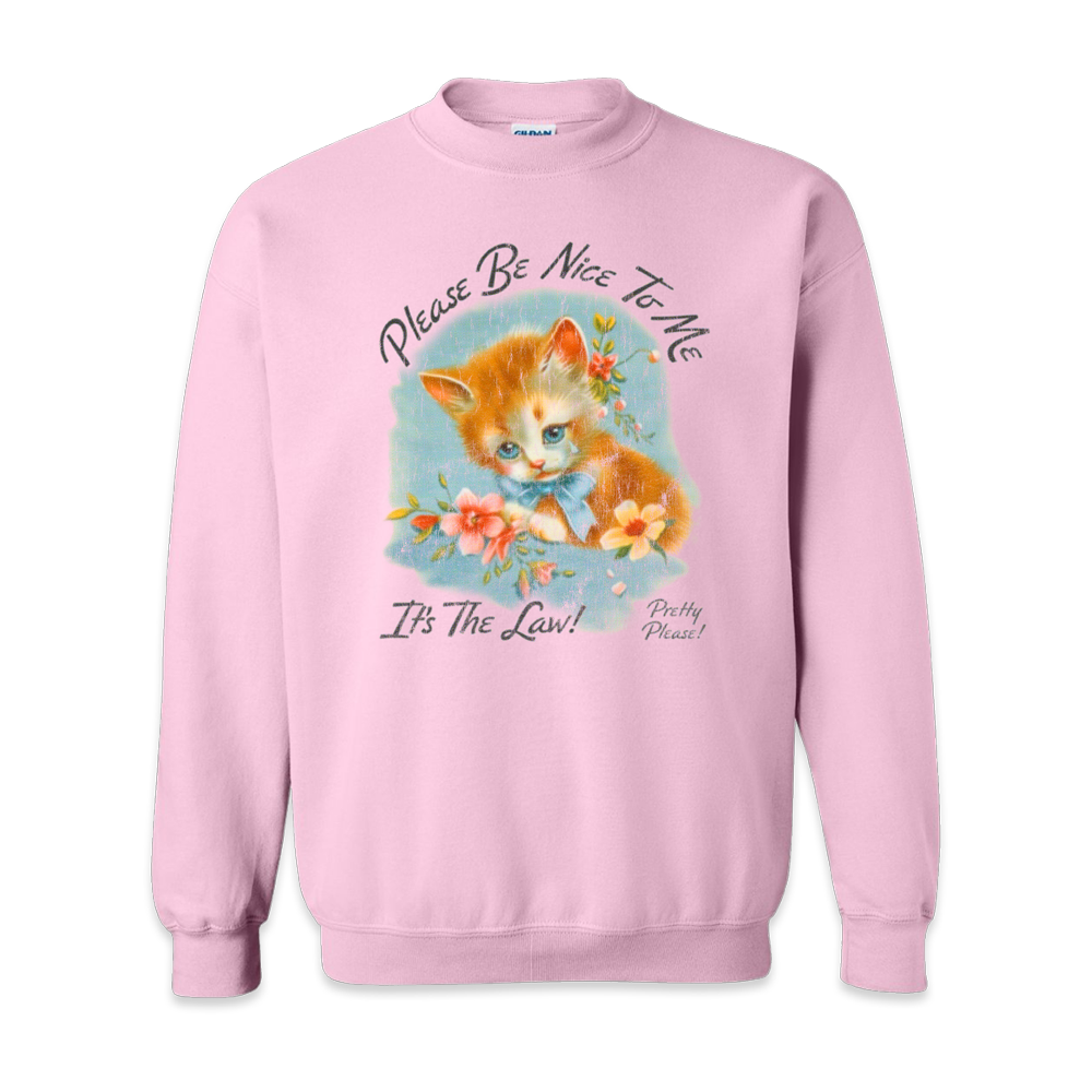 PBNTM Kitten Pink Crewneck