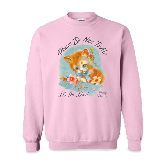 PBNTM Kitten Pink Crewneck