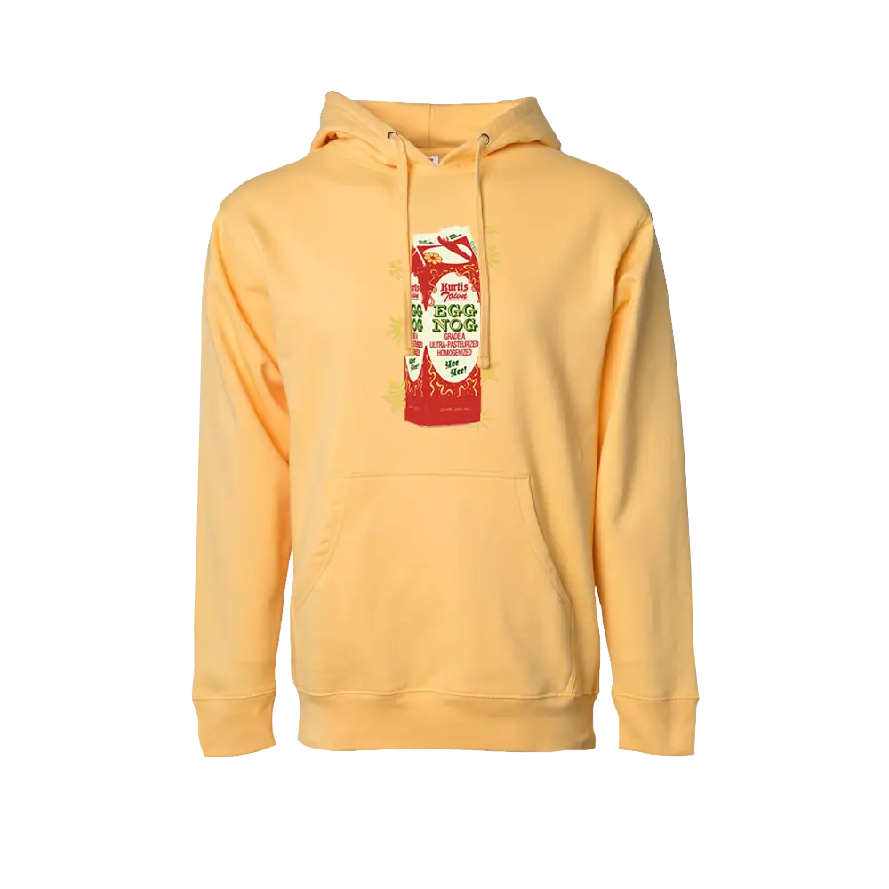 Egg Nog Peach Pullover Sweatshirt