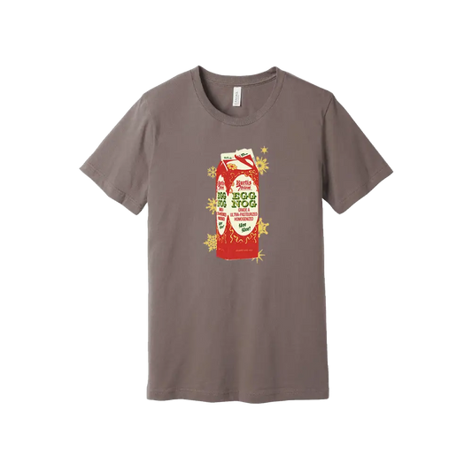 Egg Nog Pebble Brown Tee