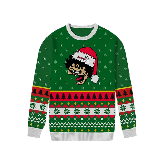 HOLIDAY KURTIS FACE SWEATER - Misc