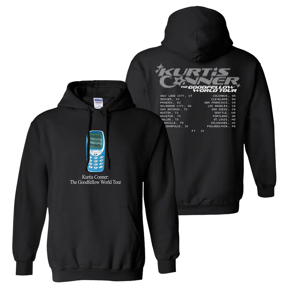 KC 2025 Fall Tour Black Hoodie