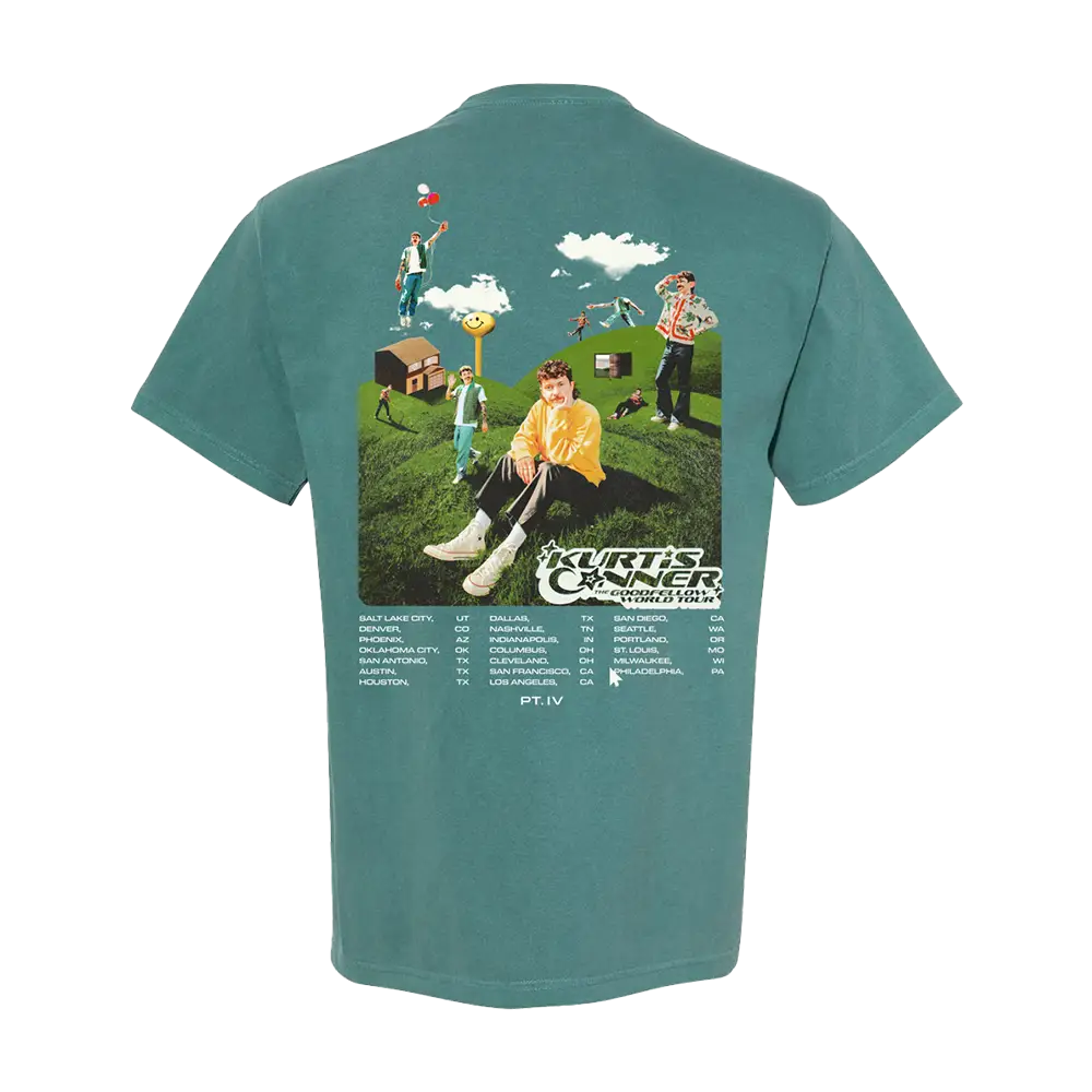 KC 2025 Fall Tour Green Tee