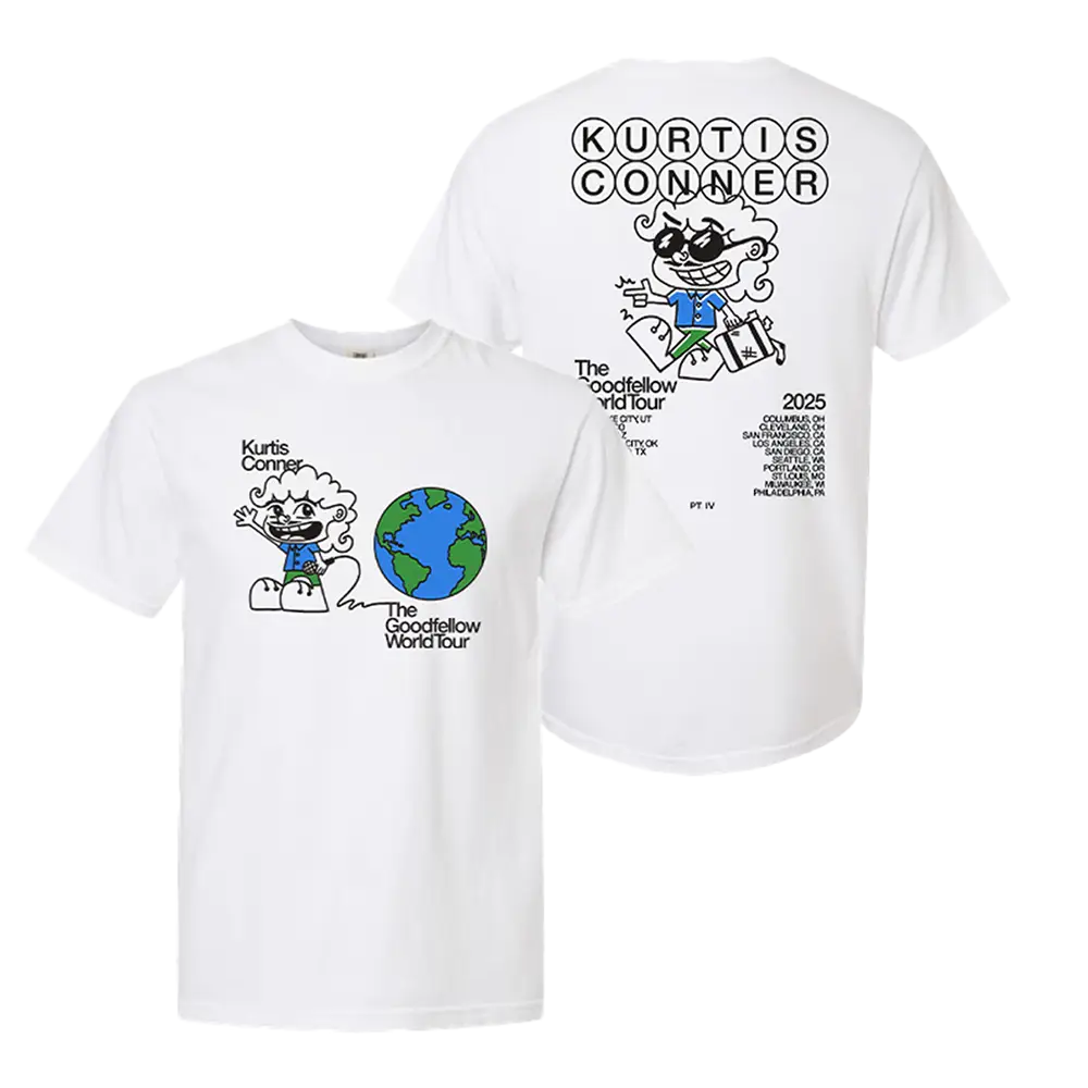 KC 2025 Fall Tour White Tee