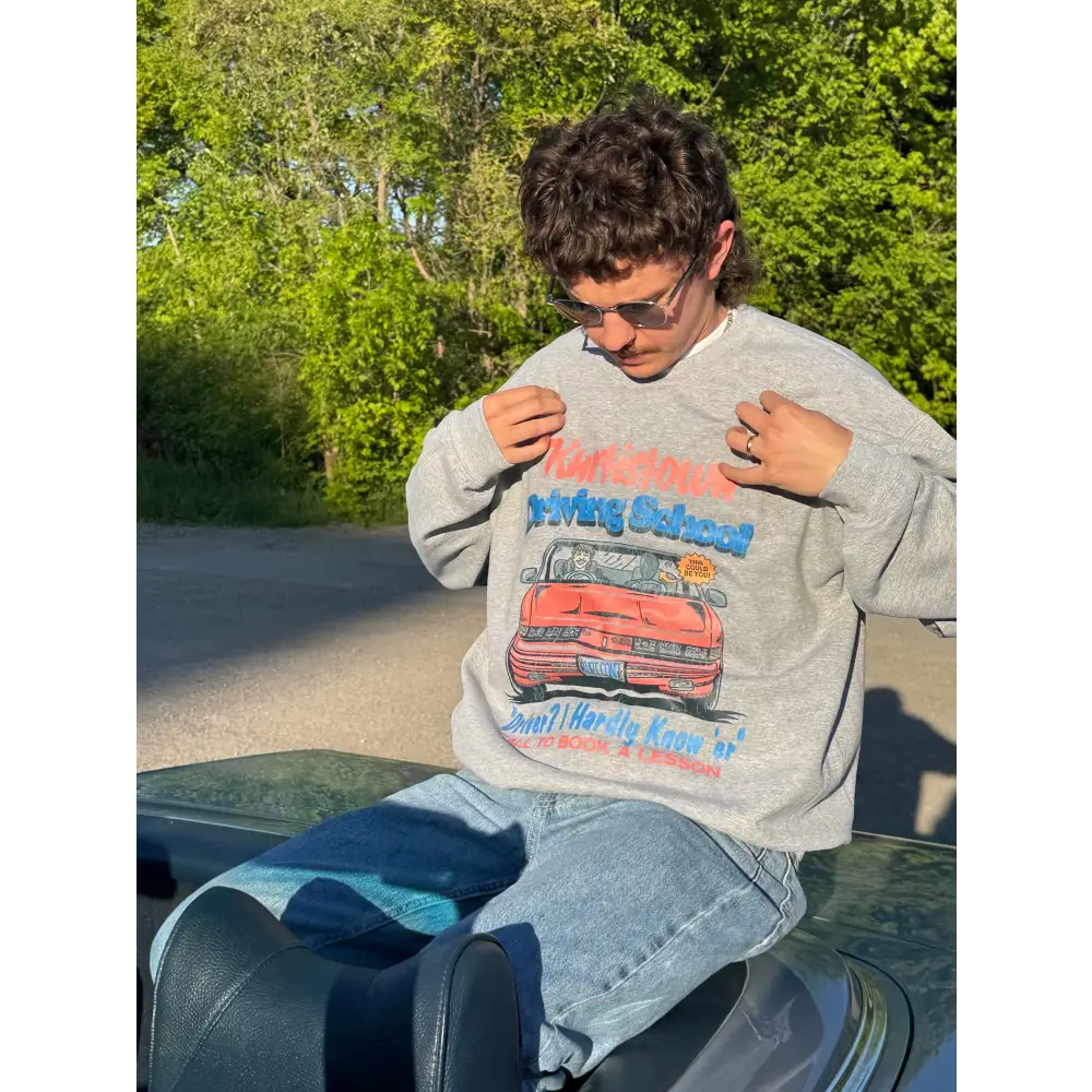 Kurtistown Driving School Sport Grey Crewneck - Other Merchandise