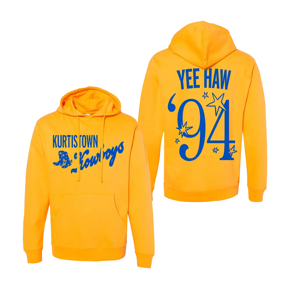 KURTISTOWN KOWBOYS GOLD HOODIE (HOME) Hoodie