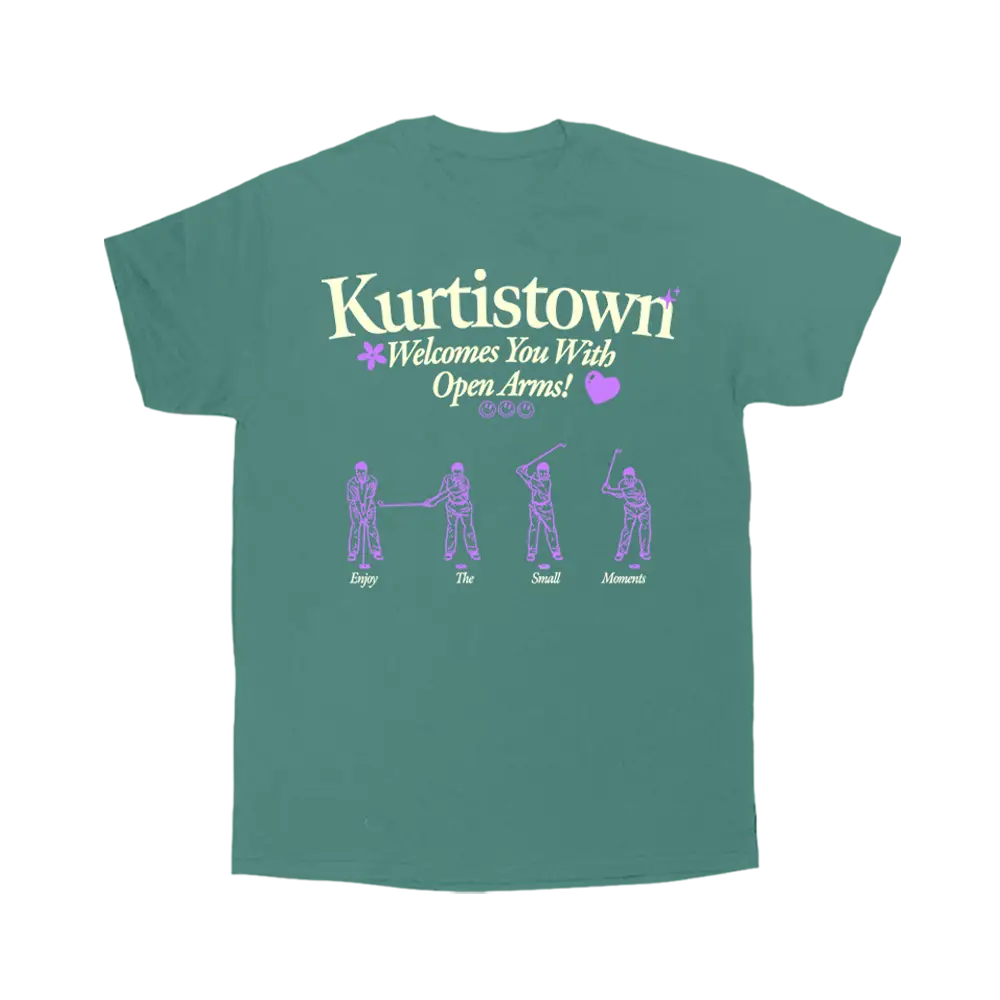 Kurtistown Welcomes You Green Tee