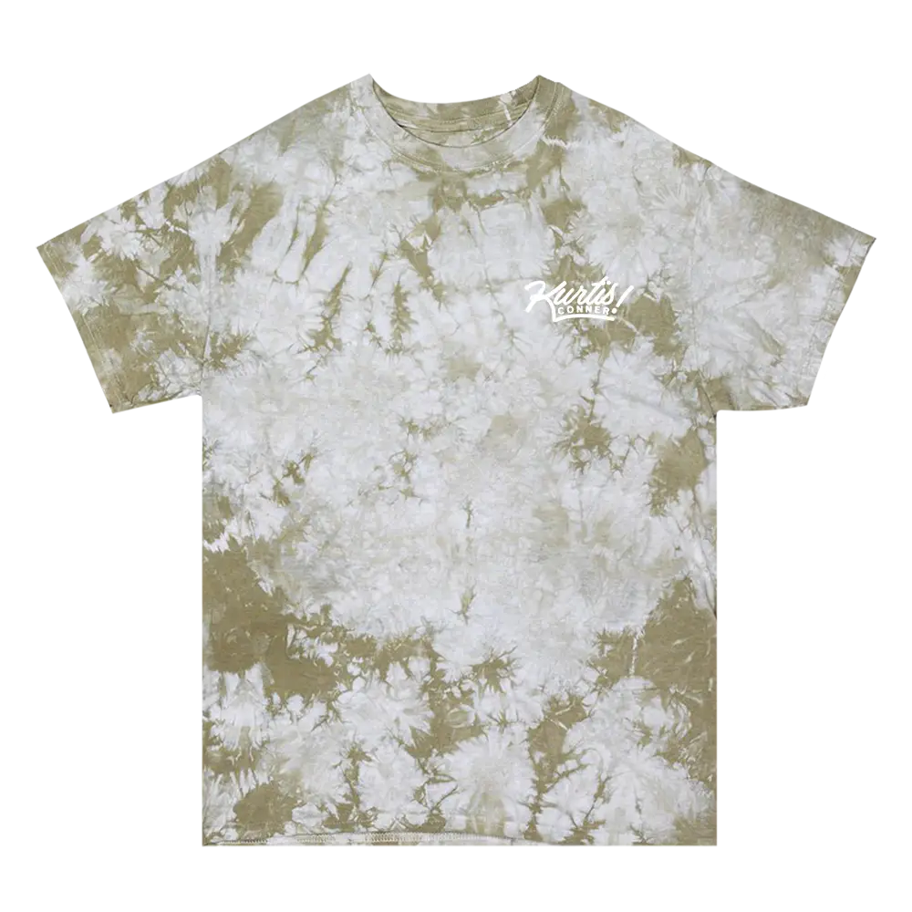 Making It Stinky Green Bleach Dye Tee