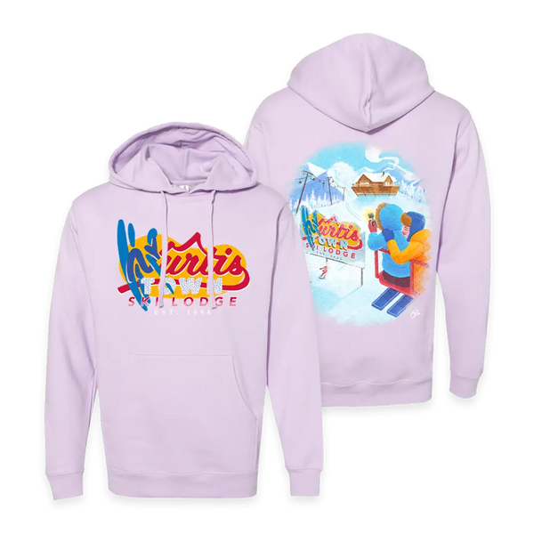 Ski Lodge Lavender Hoodie - Kurtis Conner Official