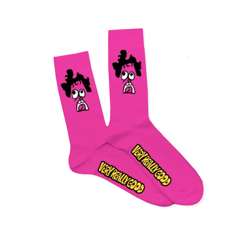 Very Really Good Pink Socks - Misc