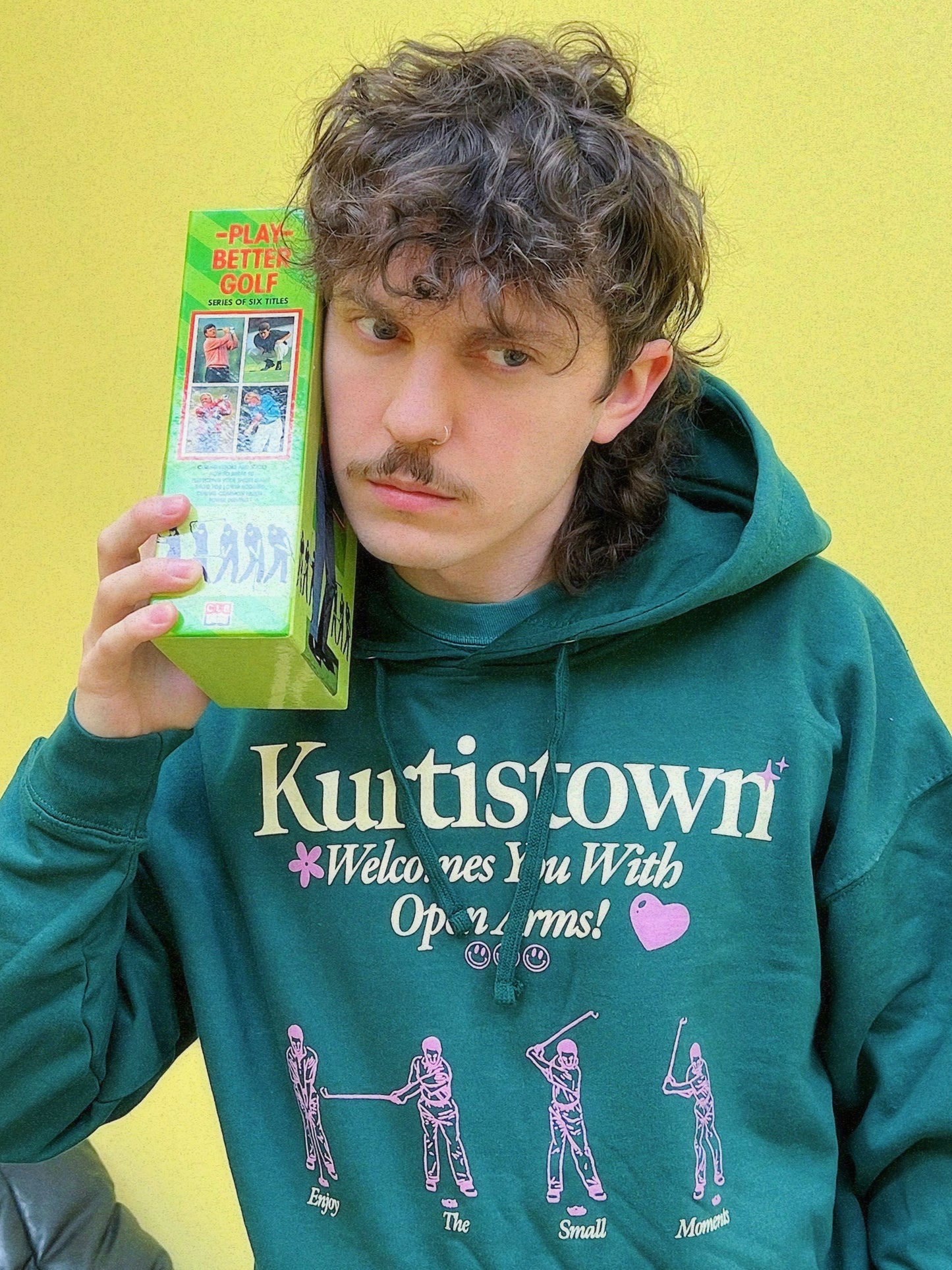 Kurtistown Welcomes You Green Hoodie