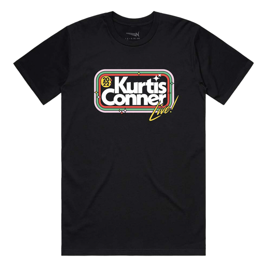 Kurtis Conner - Live On Tour - Black Tee