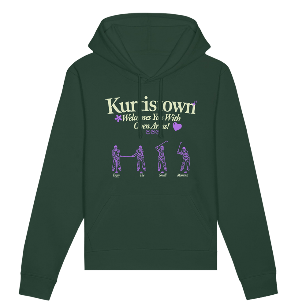 Kurtistown Welcomes You Green Hoodie – Kurtis Conner